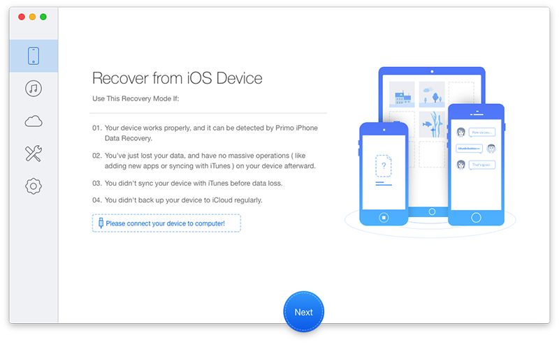 Primo iPhone Data Recovery 2.2.3 for Mac|Mac版下载 | 优秀的iPhone数据恢复工具
