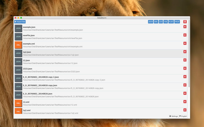 DataStorm 4.23 for Mac|Mac版下载 | 数据文件转换器