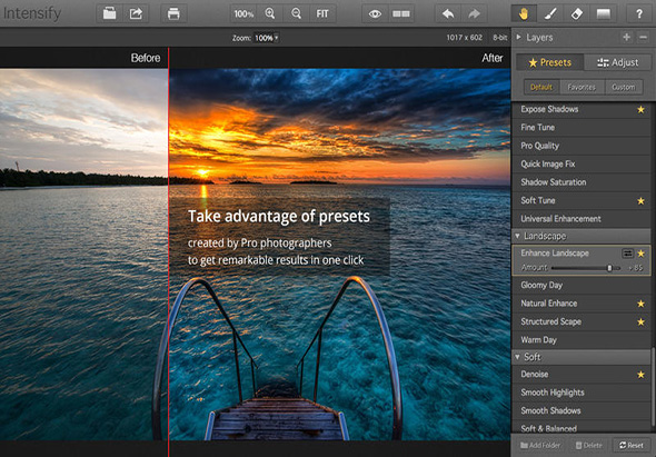 Intensify 1.2.3 for Mac|Mac版下载 | 照片后期处理工具