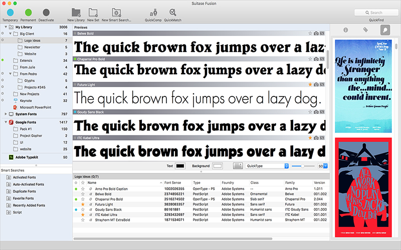 Extensis Suitcase Fusion 7 18.2.0 for Mac|Mac版下载 | 字体管理软件