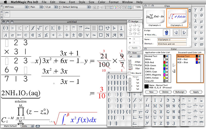 MathMagic Pro 9.32 for Mac|Mac版下载 | 数学公式编辑器