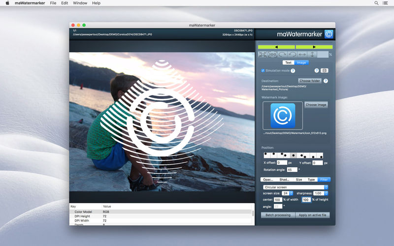 maWatermarker 1.5.1 for Mac|Mac版下载 | 图片水印添加工具