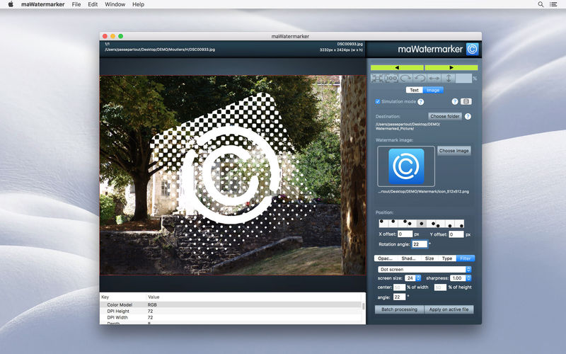maWatermarker 1.5.1 for Mac|Mac版下载 | 图片水印添加工具