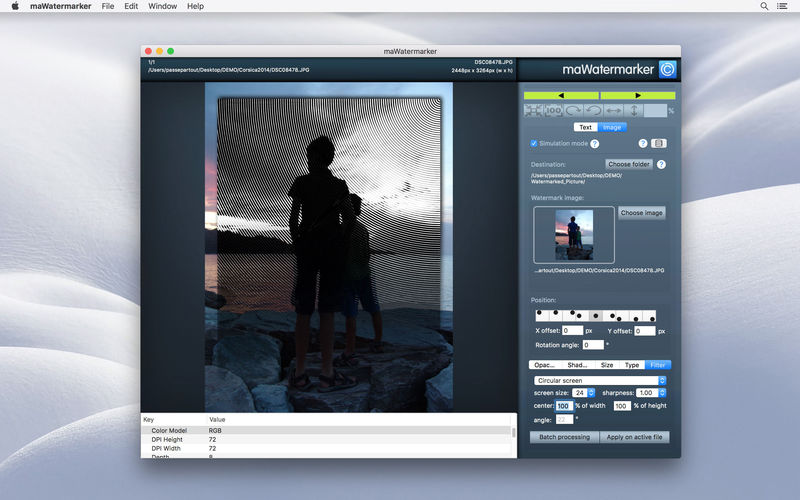 maWatermarker 1.5.1 for Mac|Mac版下载 | 图片水印添加工具