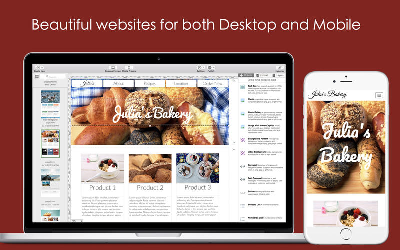 Wolf - Responsive Website Designer 1.52 for Mac|Mac版下载 | 网站设计软件