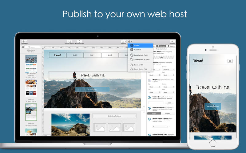 Wolf - Responsive Website Designer 1.52 for Mac|Mac版下载 | 网站设计软件