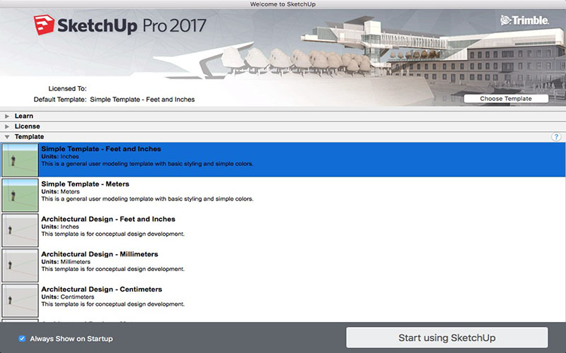 草图大师 SketchUp 2017 17.3.116英文版 for Mac|Mac版下载 |