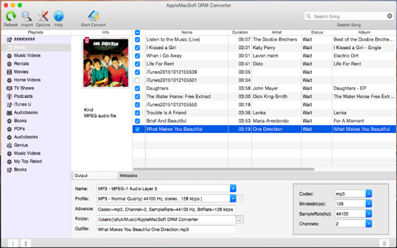 AppleMacSoft DRM Converter 5.3.3 for Mac|Mac版下载 | DRM去除软件