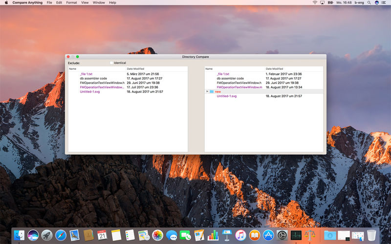 Compare Anything 1.2 for Mac|Mac版下载 | 文件比较工具
