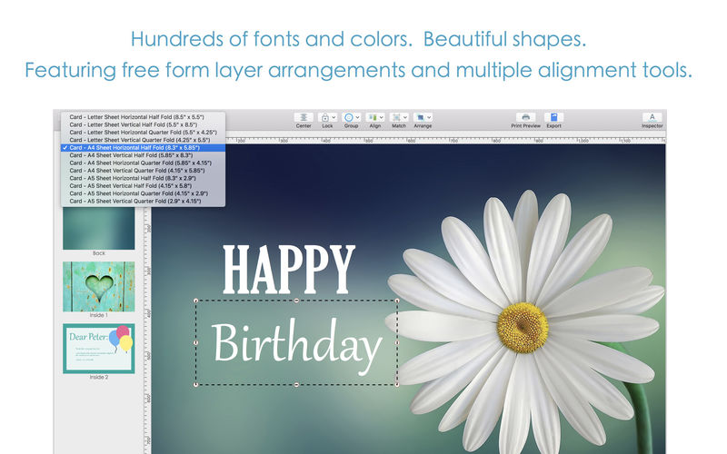 Orion Greeting Card Designer 3.0 for Mac|Mac版下载 | 贺卡设计制作工具