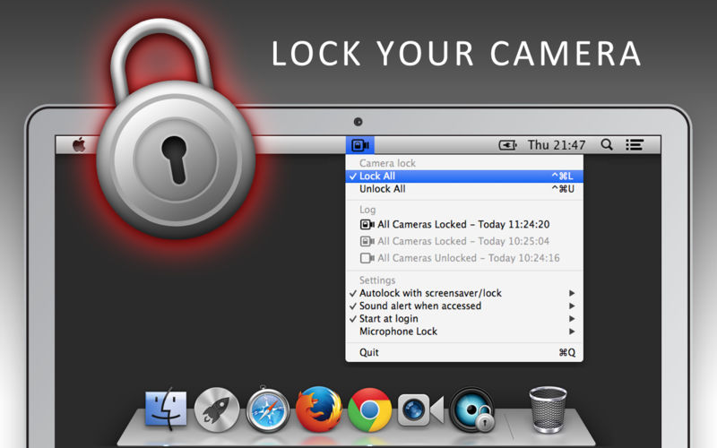 Camera Lock 1.6 for Mac|Mac版下载 | 摄像头禁用工具
