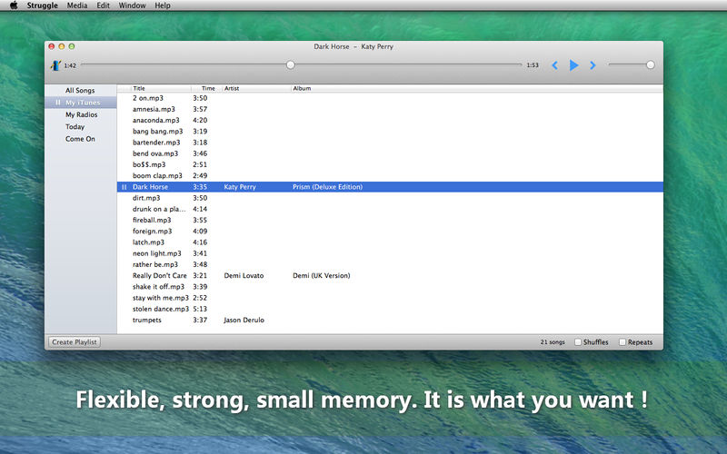 Struggle 2.14 for Mac|Mac版下载 | 音乐播放器软件