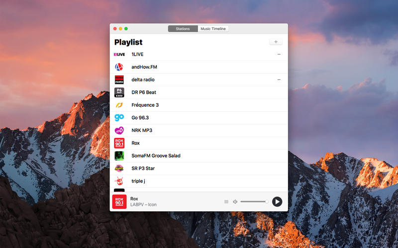Instaradio (formerly Soriko Radio) 7.2 for Mac|Mac版下载 | 优秀的广播收音机