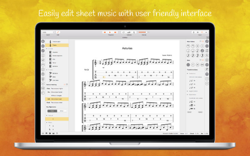 Stave\'n\'Tabs 3.6 for Mac|Mac版下载 | 乐谱制作软件