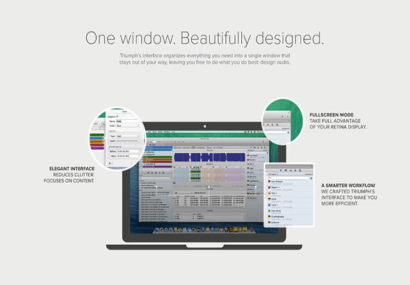 Triumph 2.5.11 for Mac|Mac版下载 | 多声道音频编辑处理工具