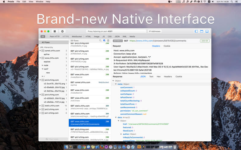 Proxie: HTTP debugging proxy 2.2.0 for Mac|Mac版下载 | HTTP调试代理应用