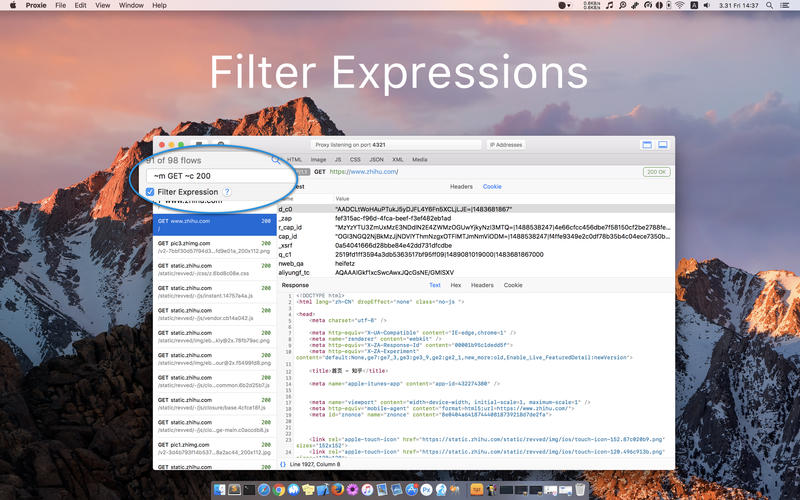 Proxie: HTTP debugging proxy 2.2.0 for Mac|Mac版下载 | HTTP调试代理应用