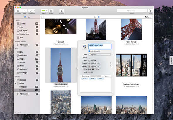 Together 3 3.8.8 for Mac|Mac版下载 | 文件组织管理工具