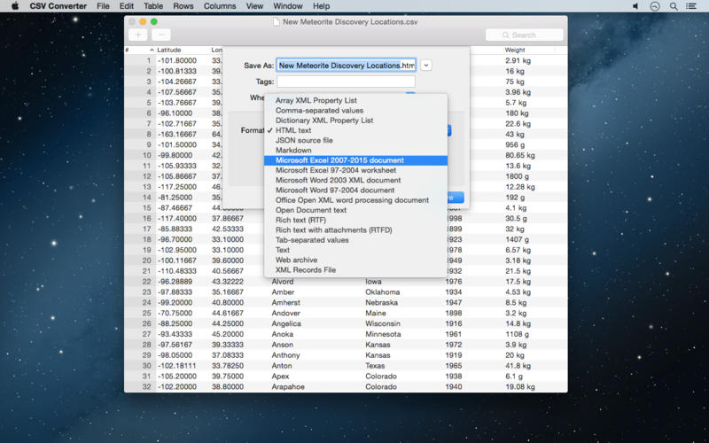 CSV Converter 1.8.3 for Mac|Mac版下载 | csv编辑应用