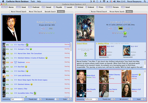Coollector Movie Database 4.9.8 for Mac|Mac版下载 | 电影资料库