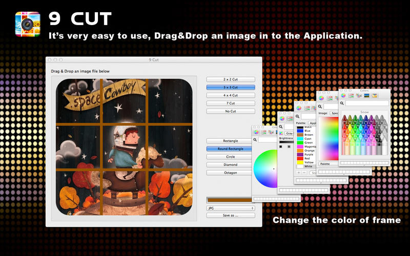9 Cut 1.2.1 for Mac|Mac版下载 | 图片切割软件