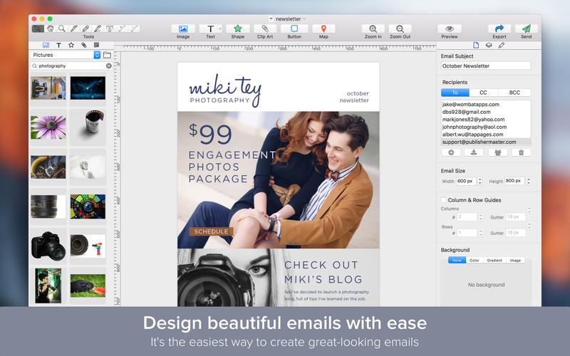 Mail Master 1.1.0 for Mac|Mac版下载 | 邮件模板客户端