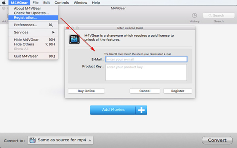 M4VGear 4.3.3 for Mac|Mac版下载 | iTunes电影DRM去除工具