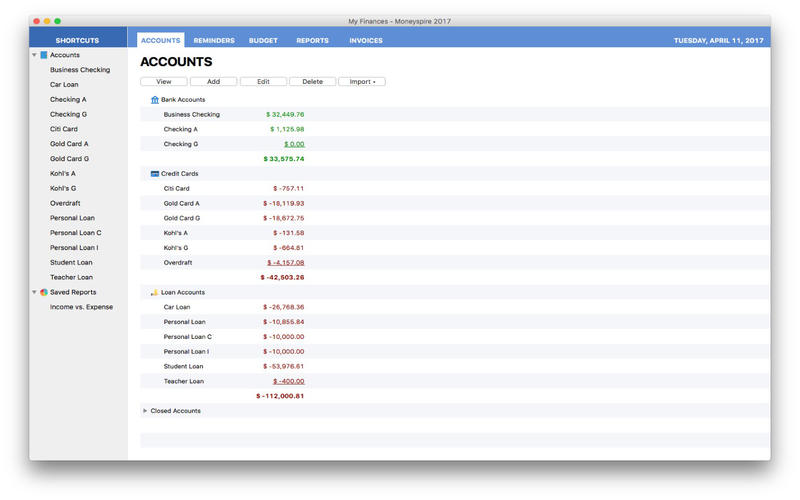 Moneyspire 2017 Pro 17.0.34 for Mac|Mac版下载 |
