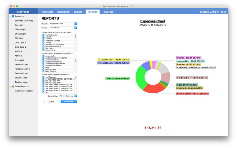 Moneyspire 2017 Pro 17.0.34 for Mac|Mac版下载 |