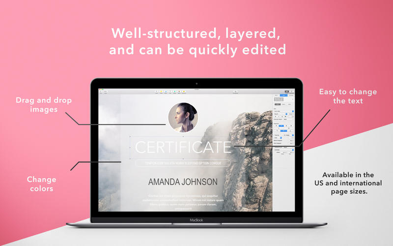 Certificates Studio - Templates for Pages 1.3 for Mac|Mac版下载 |