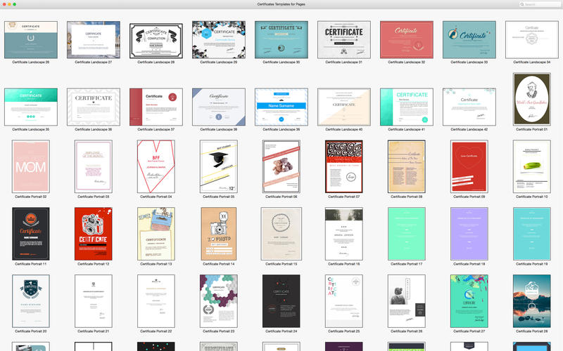 Certificates Studio - Templates for Pages 1.3 for Mac|Mac版下载 |