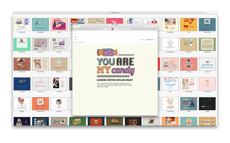 Mail Stationery Expert - Templates for Mail 5.0 for Mac|Mac版下载 |