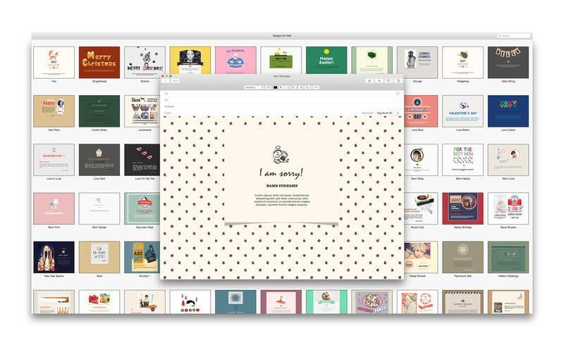 Mail Stationery Expert - Templates for Mail 5.0 for Mac|Mac版下载 |