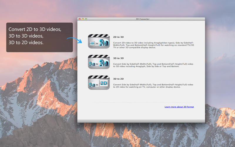 3D Converter 6.5.9 for Mac|Mac版下载 | 