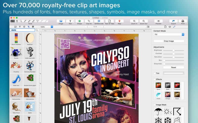 Poster Maker 1.1.0 for Mac|Mac版下载 |
