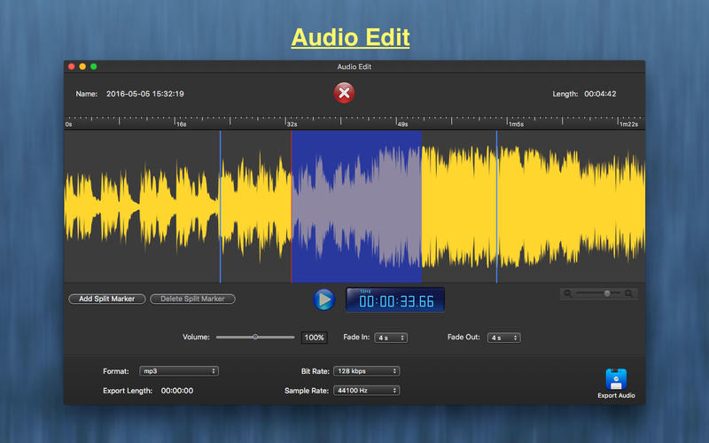 Audio Record Pro 3.3.8 for Mac|Mac版下载 |