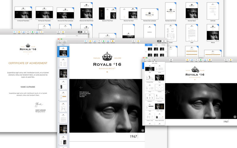 Expert Set - Templates for Pages, Keynote, Numbers 2.0 for Mac|Mac版下载 |