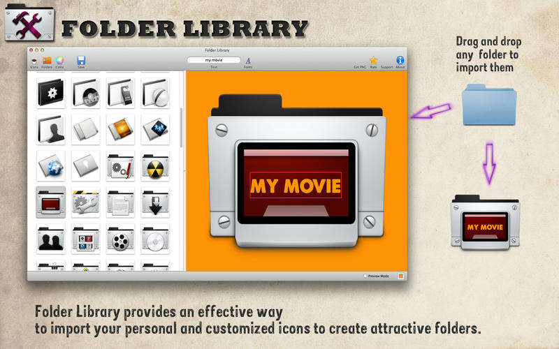 Folder Library Pro 1.01 for Mac|Mac版下载 |