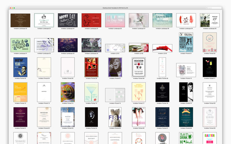 Greeting Card Expert - Templates for MS Word 2.1 for Mac|Mac版下载 |