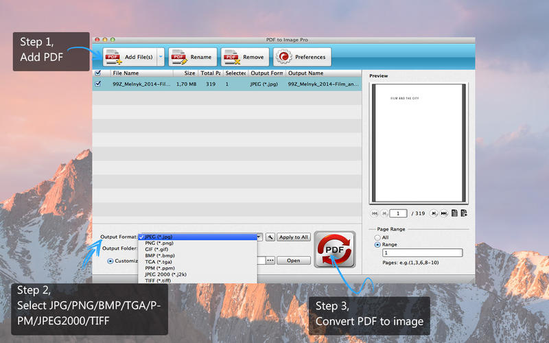 PDF to Image Pro 3.3.25 for Mac|Mac版下载 |