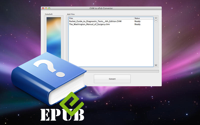CHM to ePub Converter 1.01 for Mac|Mac版下载 |