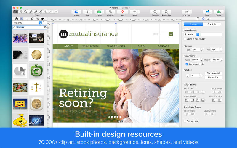 TurboWeb - Easy Web Design 1.1.8 for Mac|Mac版下载 |
