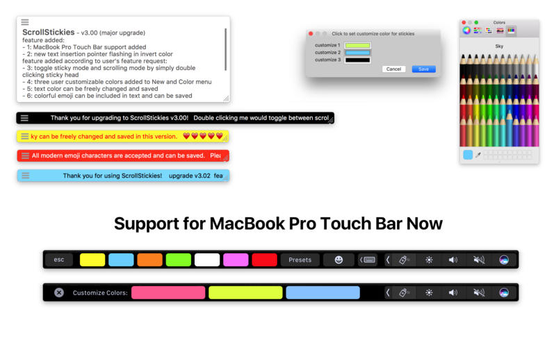 ScrollStickies 3.20 for Mac|Mac版下载 | 