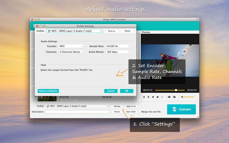 4Video MP3 Converter 5.1.33 for Mac|Mac版下载 |