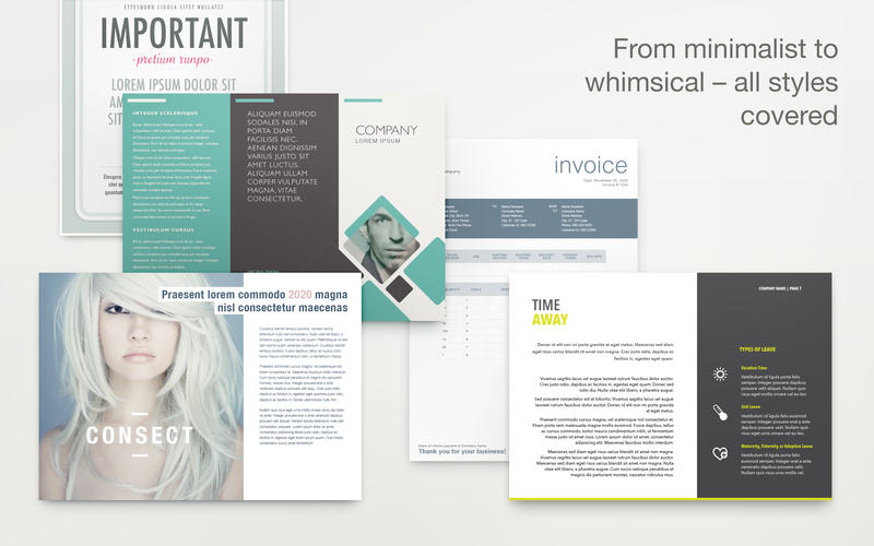 Business Template Lab - Templates for MS Word 1.0.2 for Mac|Mac版下载 |