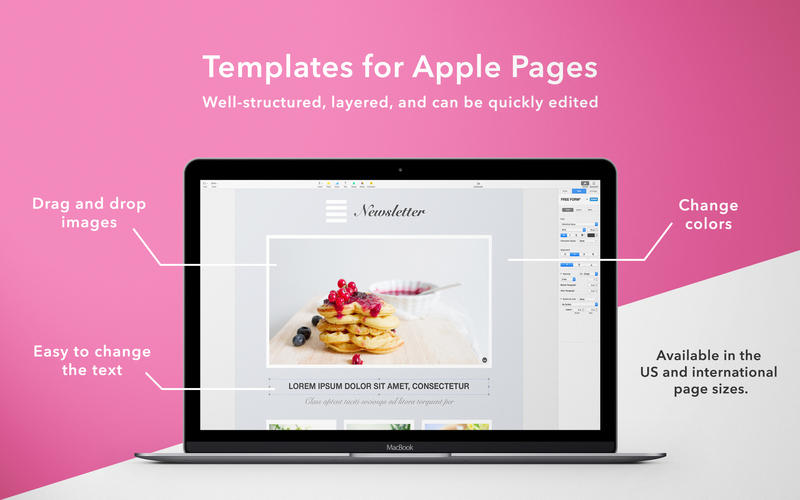 Templates Mill - Templates for Pages 1.1 for Mac|Mac版下载 |
