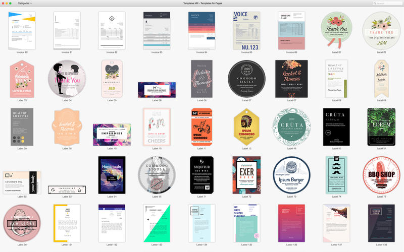 Templates Mill - Templates for Pages 1.1 for Mac|Mac版下载 |
