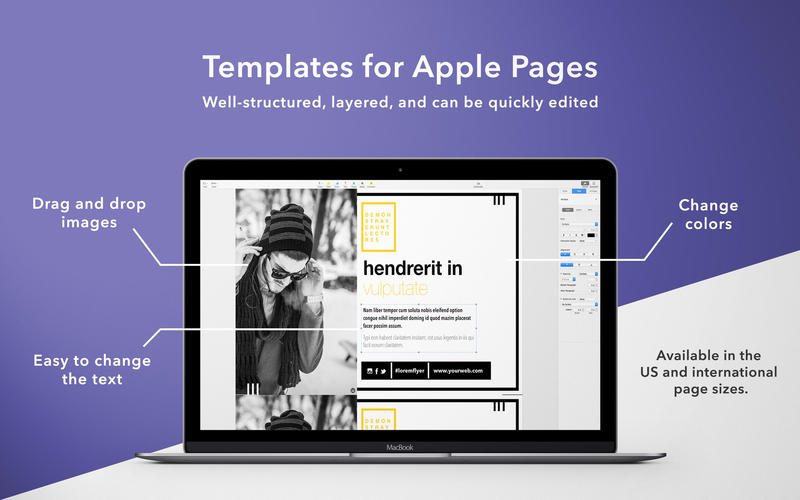 Flyer Mill - Templates for Pages 1.5 for Mac|Mac版下载 |