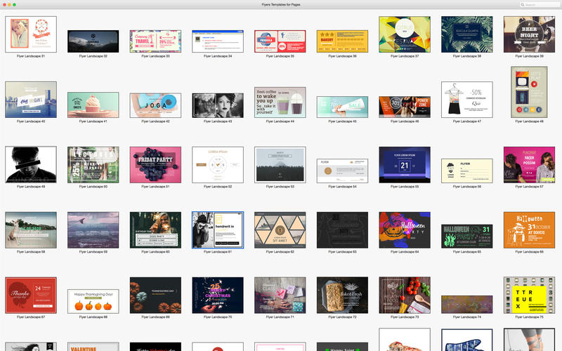 Flyer Mill - Templates for Pages 1.5 for Mac|Mac版下载 |