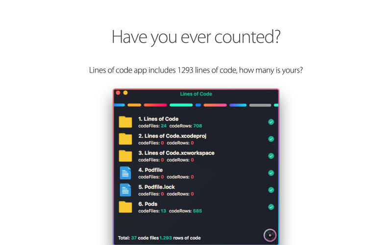 Lines of Code 1.0.1 for Mac|Mac版下载 | 